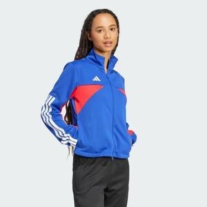 Adidas vintage retro y2k running gym training soccer  track jacket M